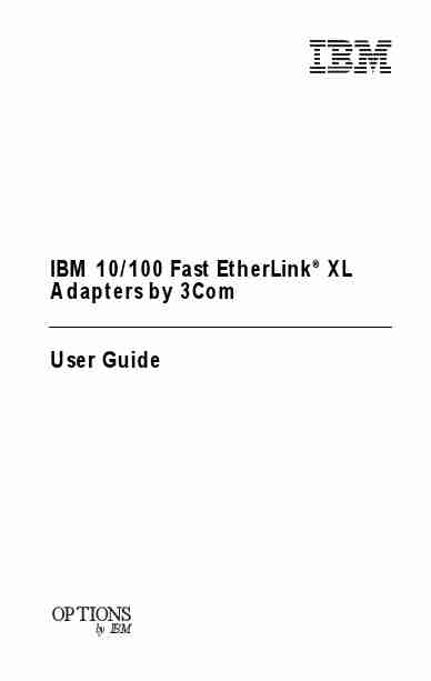 IBM Network Card EtherLink XL-page_pdf